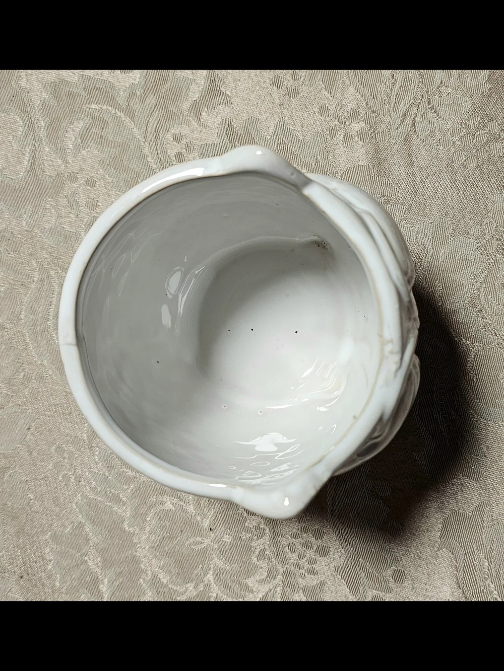 Mini White Ceramic Owl Planter Pot Succulent Pot 